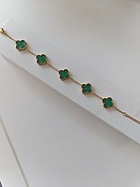 B004 MODEL BİLEKLİK GOLD YEŞİL
