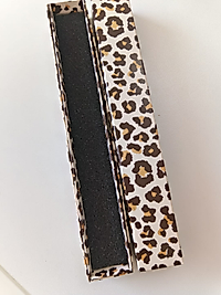 KOLYE BİLEKLİK KUTUSU LEOPAR