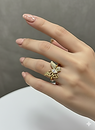 YZK16 MODEL YÜZÜK GOLD