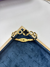 KE078 MODEL KELEPÇE GOLD SİYAH