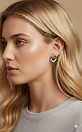RENK04 MODEL RENKLİ KÜPE YEŞİL