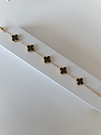 B004 MODEL BİLEKLİK GOLD SİYAH