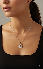 K114 MODEL KOLYE SİLVER